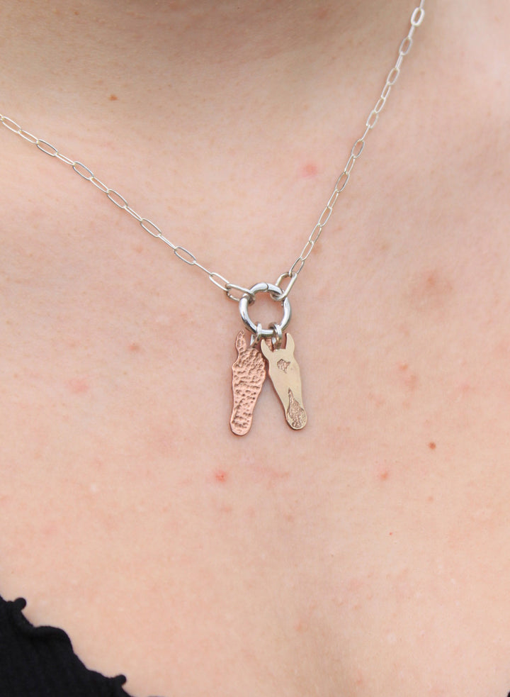 14k Gold Silhouette Charm
