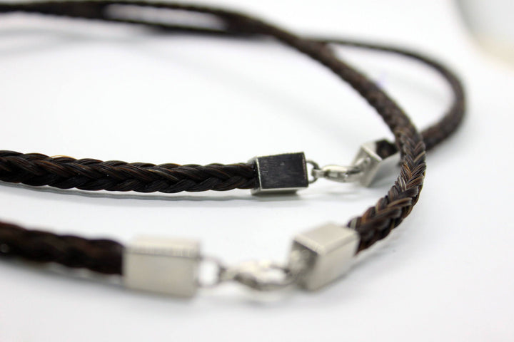Blacksmith Collection Braided Horsehair Bracelet