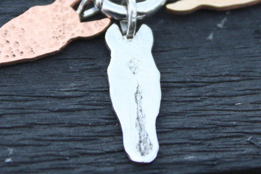 14k Gold Silhouette Charm
