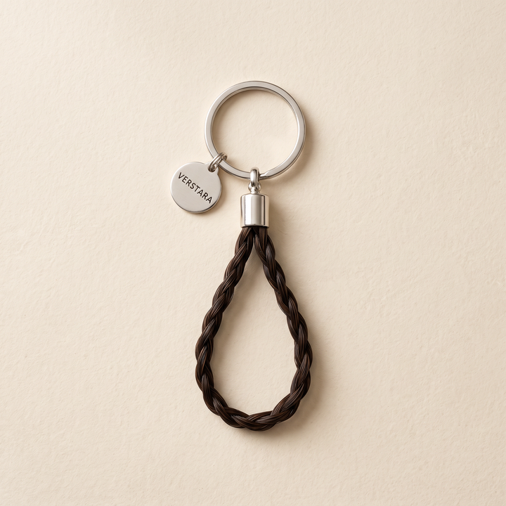 Essentials Horsehair Keychain