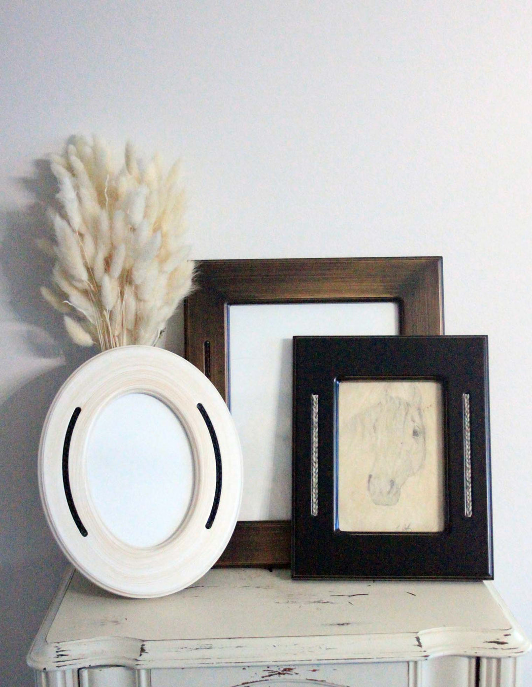 horsehair frame, picture frame, horsehair keepsake, keepsake frame, memorial frame, luxury frame, photo frame