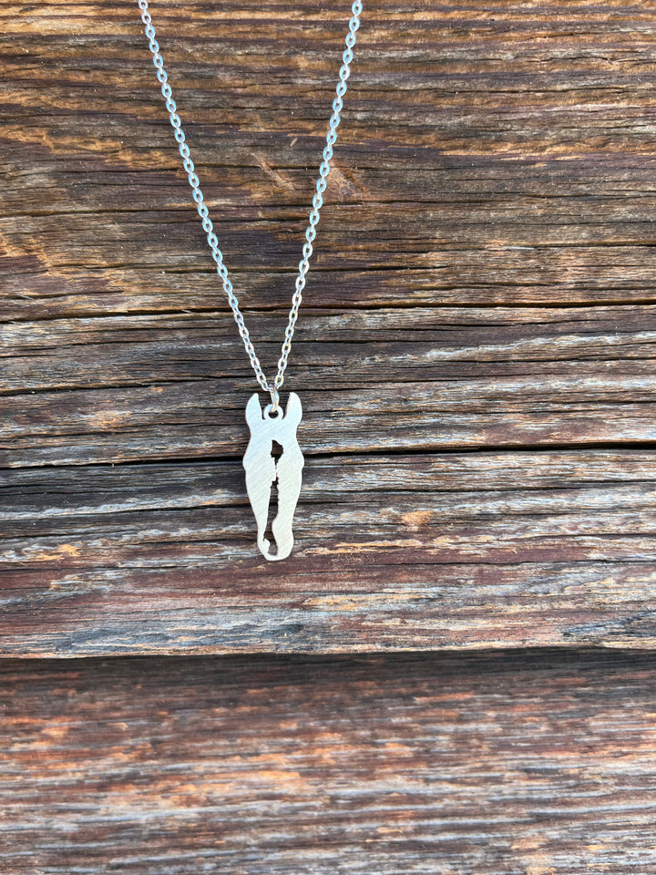 Silhouette Pendant Cutout